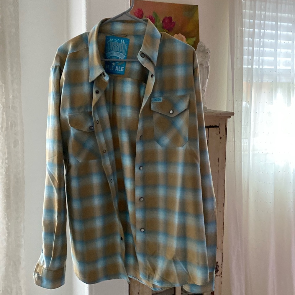 Men’s L Dixxon flannel PALE ALE